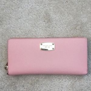 Pink Michael Kors wallet